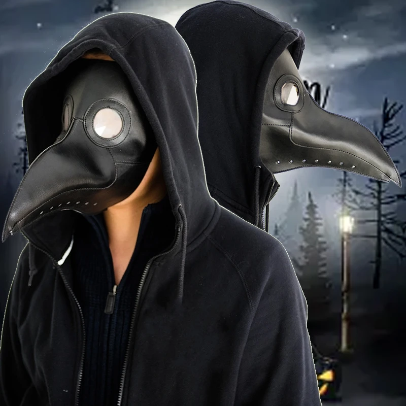 Halloween Black Rubber Plague  - Disposable Surgical Mask review and price