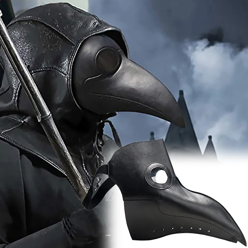 Halloween Black Rubber Plague  - Disposable Surgical Mask review and price
